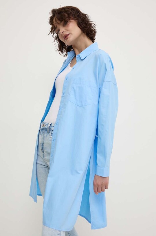 Answear Lab koszula bawełniana niebieski 2731.ijs