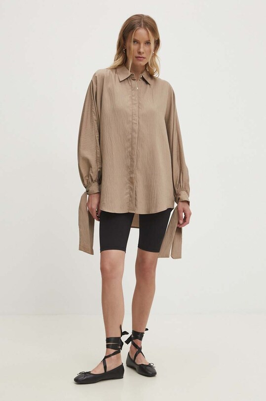 Рубашка Answear.LAB 33544.th коричневый WZ24