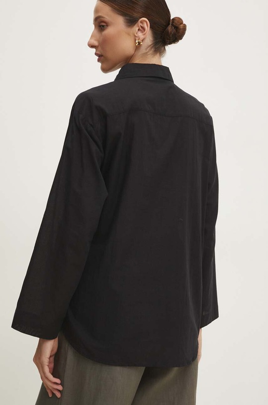 Oblečení Bavlněná košile Answear.LAB 33554.th černá