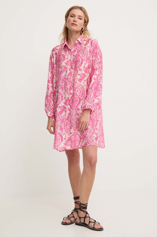 Answear Lab koszula klasyczny różowy 10chm277.2.FKK