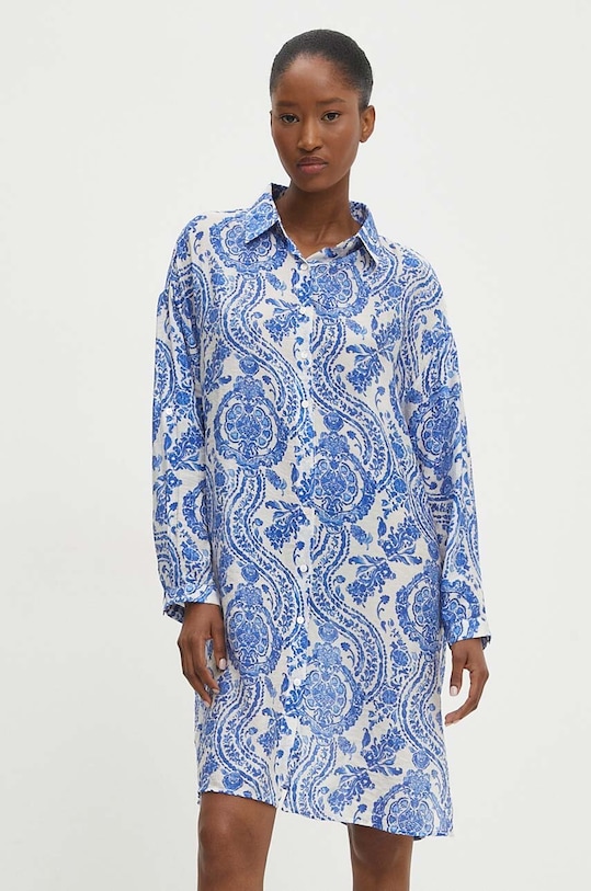 Answear Lab koszula klasyczny niebieski 10chm277.2.FKK