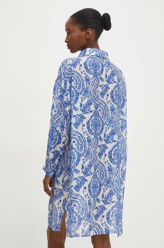 Odzież Answear Lab koszula 10chm277.2.FKK niebieski