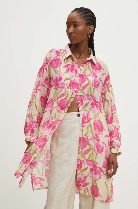 Answear Lab koszula klasyczny różowy 10chm277.4.FKK