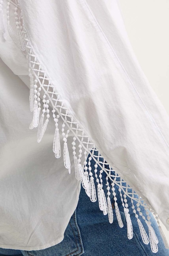 Bavlněná košile Answear.LAB bílá 42341.tjs