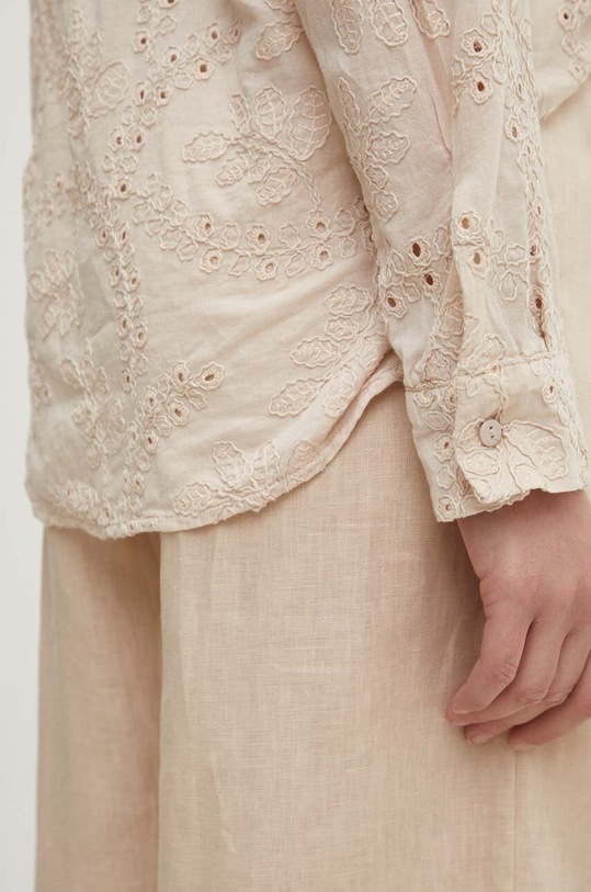 Answear Lab koszula bawełniana shpli.TKK beżowy