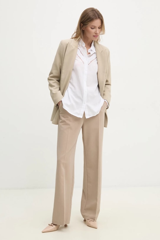 Bavlněná košile Answear.LAB shp4.TKK bílá WZ24