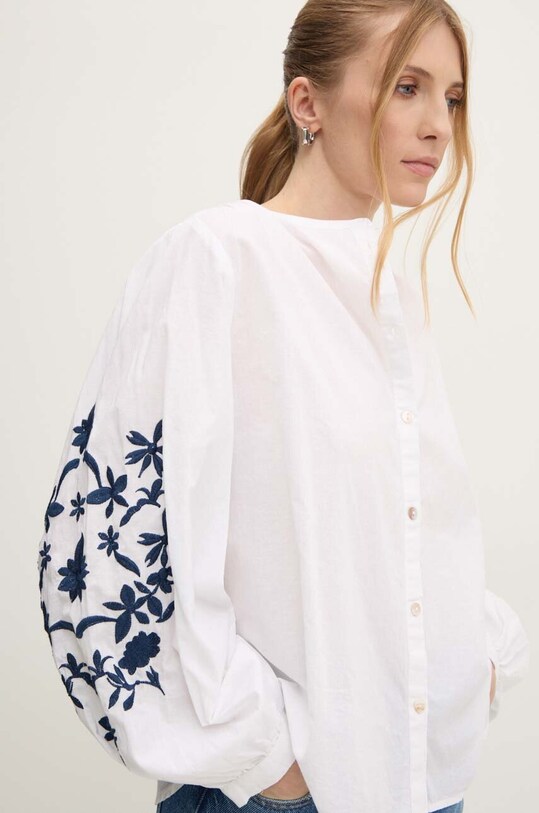 Answear Lab koszula bawełniana casual biały 99004.FKK