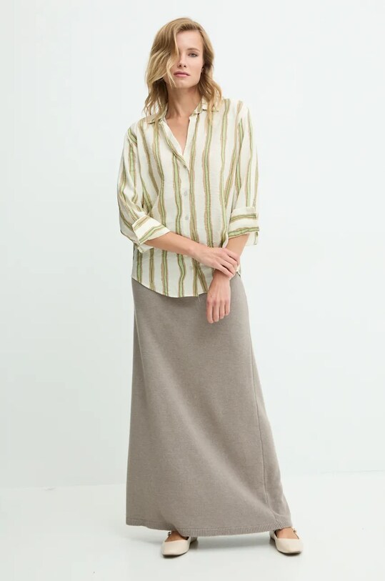 Рубашка Answear.LAB SNG15.TKK зелёный WZ24