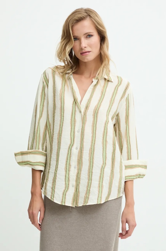 Рубашка Answear.LAB зелёный SNG15.TKK