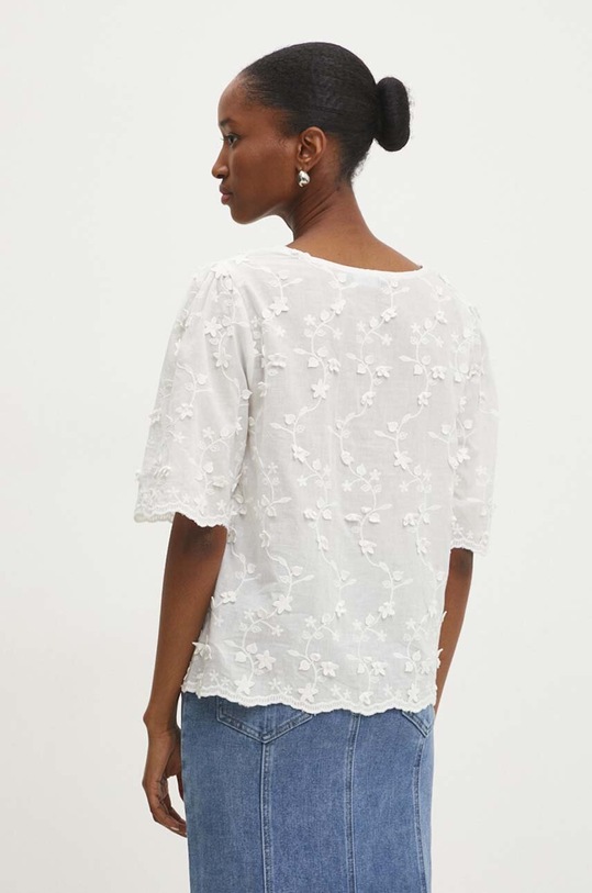 Odzież Answear Lab koszula bawełniana m521214.fh biały