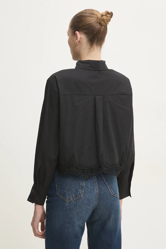 Одяг Бавовняна сорочка Answear.LAB ck08210.fh чорний