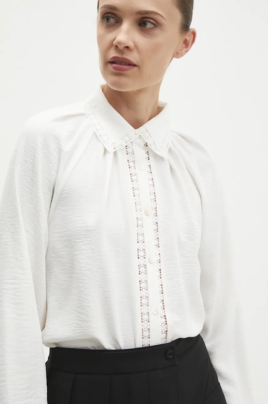 Košulja Answear.LAB večernje bijela 4518T.fh