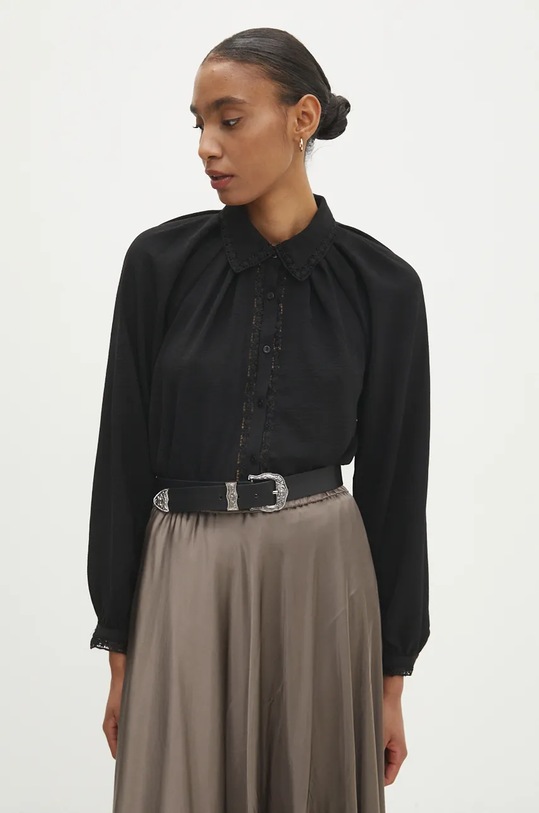 Košulja Answear.LAB crna 4518T.fh