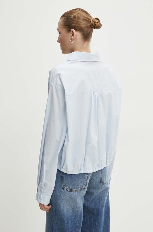 Одяг Бавовняна сорочка Answear.LAB 43026A.fh блакитний