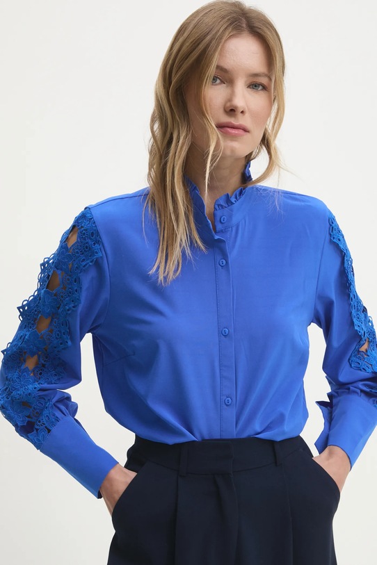 Answear Lab koszula regular niebieski 8572.fh