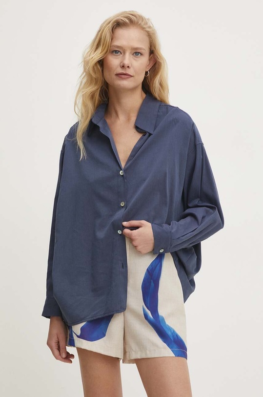 Answear Lab koszula klasyczny granatowy FT737.hh