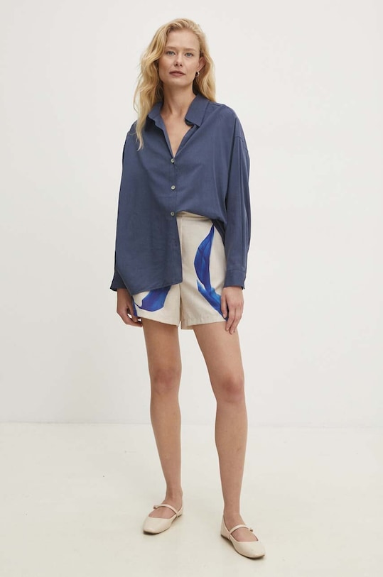 Answear Lab koszula FT737.hh granatowy WZ24