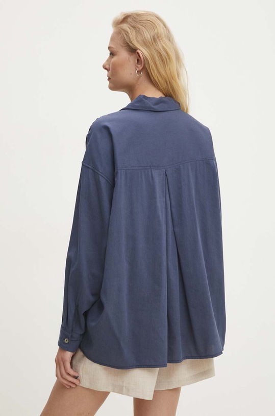 Odzież Answear Lab koszula FT737.hh granatowy