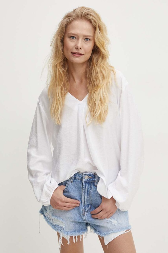 Answear.LAB bluzka D60082M11180A.ph biały