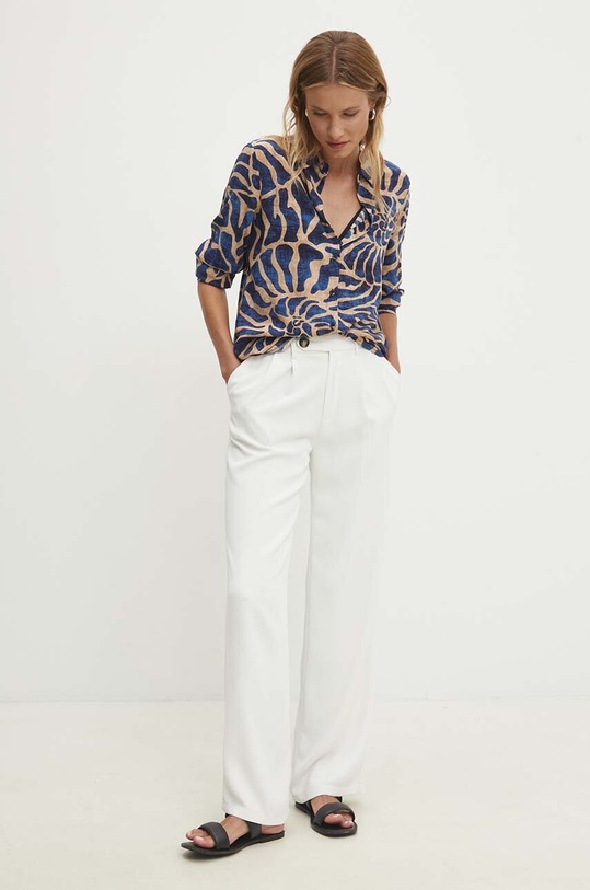 Košile Answear.LAB A080597.hh námořnická modř