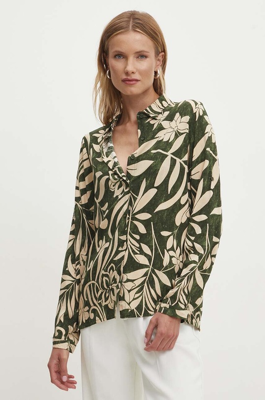 Answear Lab koszula regular zielony A080575.hh