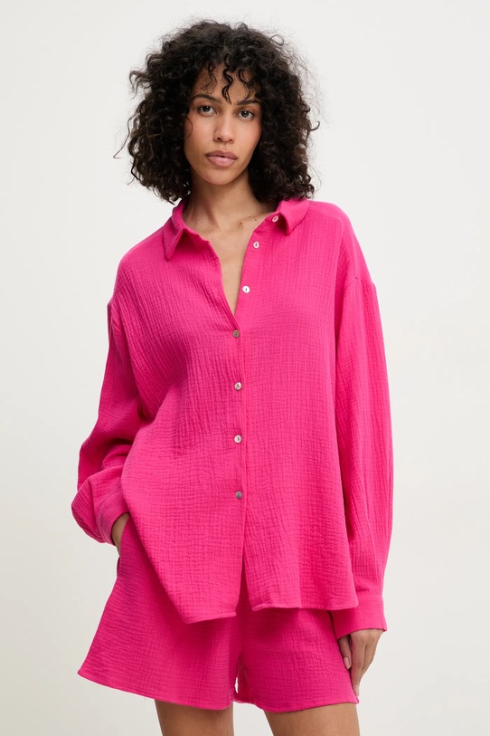 Bavlněná košile Answear.LAB růžová 15335.2.fh