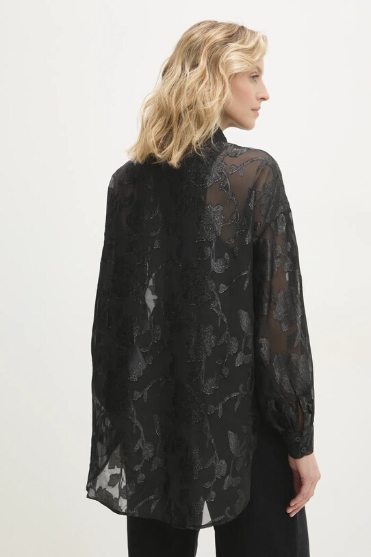 Îmbrăcăminte Answear Lab cămașă NL246426.ums negru