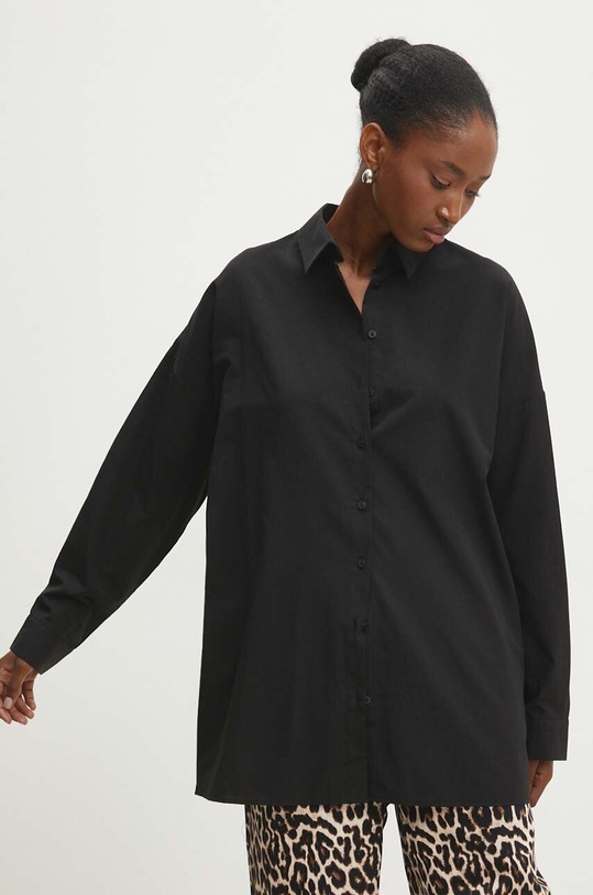 Odzież Answear.LAB koszula bawełniana kdd038.sng.tjs czarny