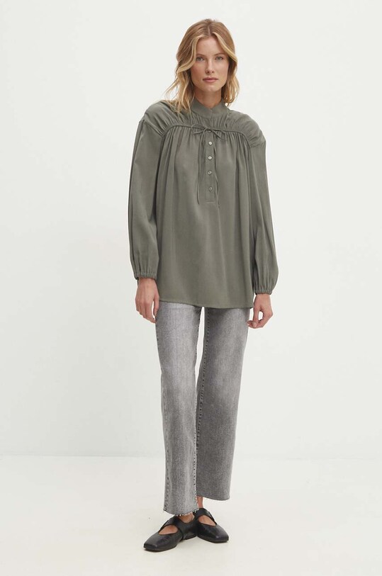 Блузка Answear.LAB sw762175220.ims зелений WZ24