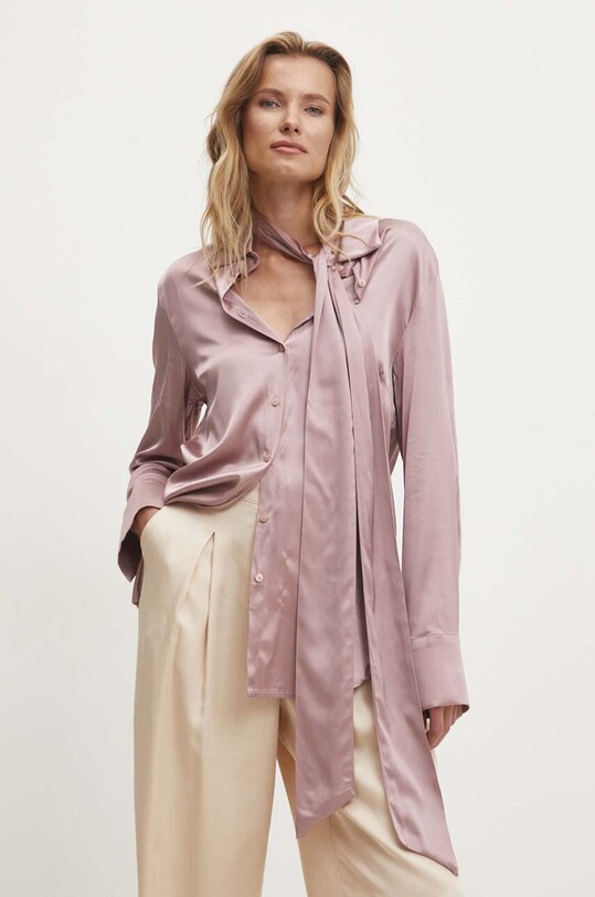 Рубашка Answear.LAB розовый s942200250.ims