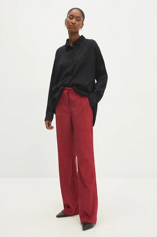 Îmbrăcăminte Answear Lab cămașă 6341.tms negru