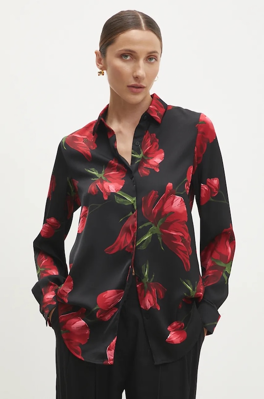 Answear Lab koszula klasyczny czarny 21571jc.FKK