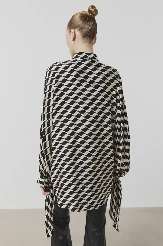 Odzież Answear.LAB koszula 33936.tos czarny