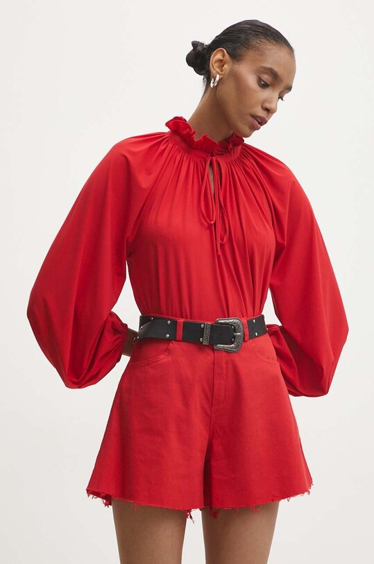 Answear Lab bluza pl1003.iw rosu WZ24