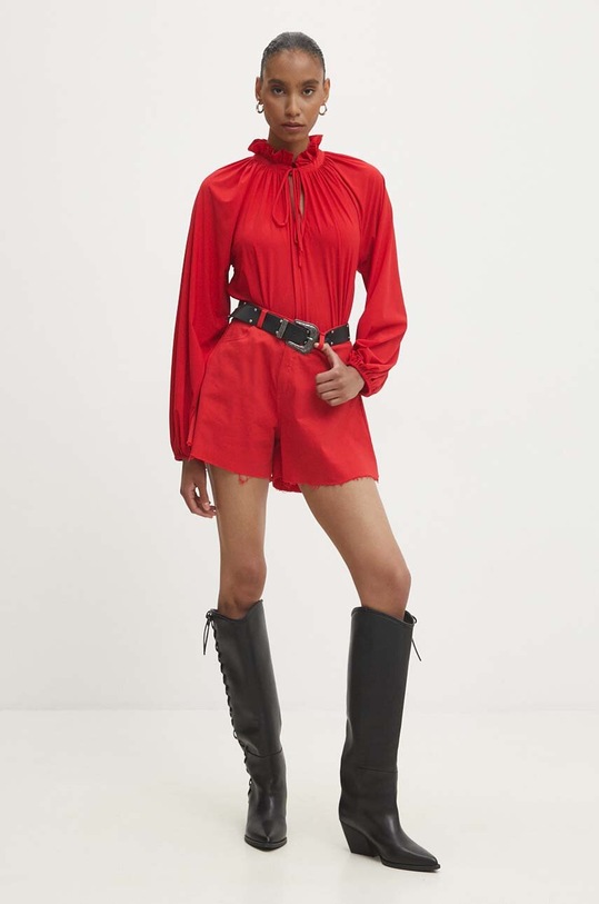 Answear Lab bluza rosu pl1003.iw