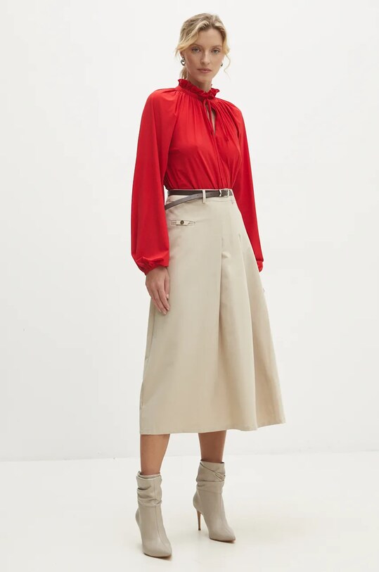 Îmbrăcăminte Answear Lab bluza pl1003.iw rosu