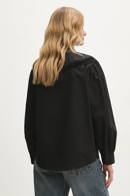 Oblečenie Bavlnená košeľa Answear.LAB 5.tos čierna