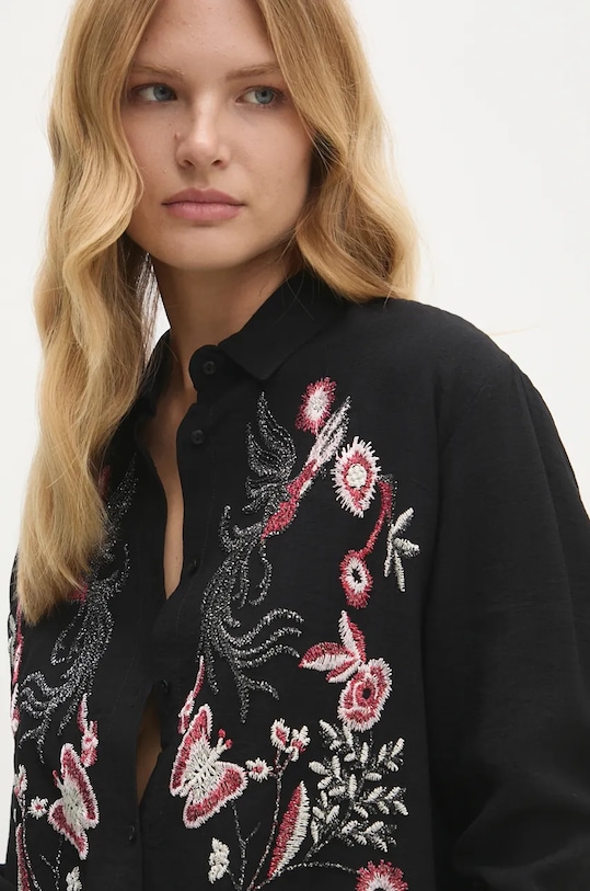 Košile Answear.LAB černá sng.of.tos