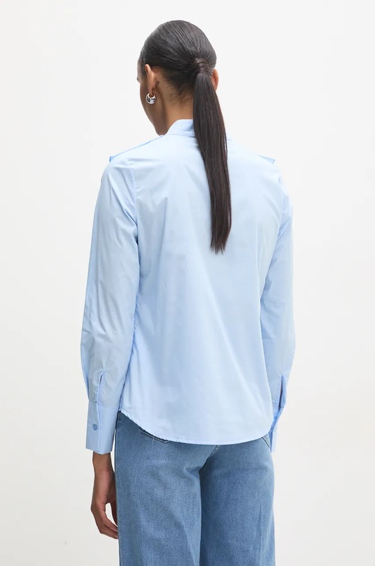 Îmbrăcăminte Answear Lab cămașă din bumbac 32625ca.ilk albastru