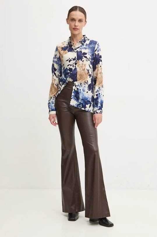 Košile Answear.LAB A080732.hlk modrá WZ24