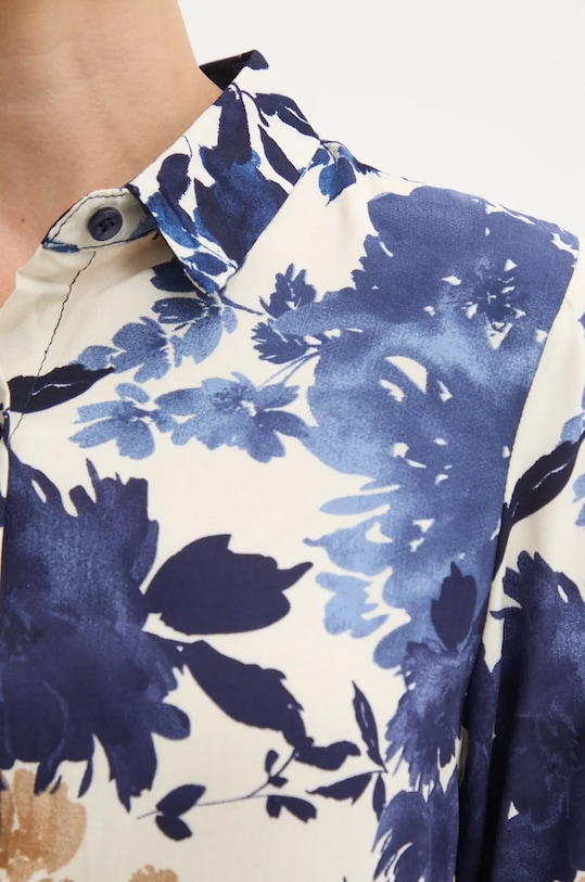 Košile Answear.LAB A080732.hlk modrá