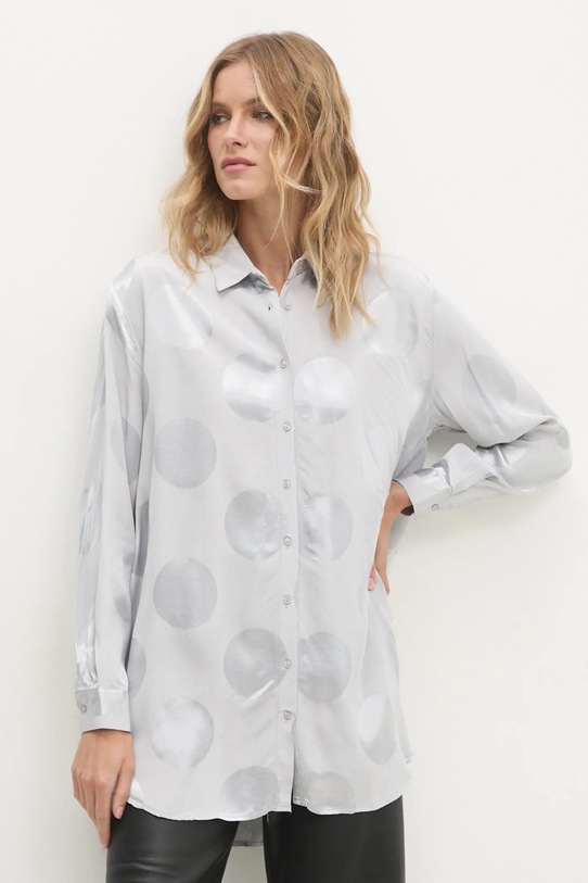 Сорочка Answear.LAB візерунок сірий 33651.tos