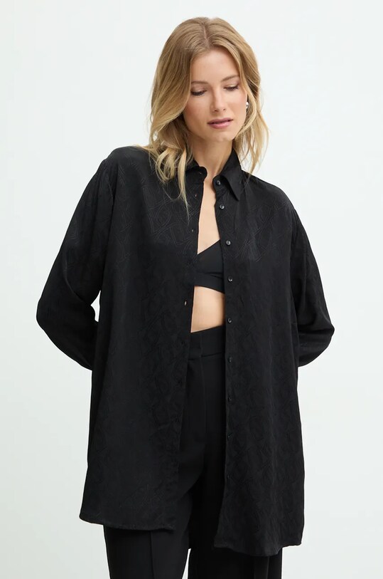 Сорочка Answear.LAB casual чорний 33970.tos