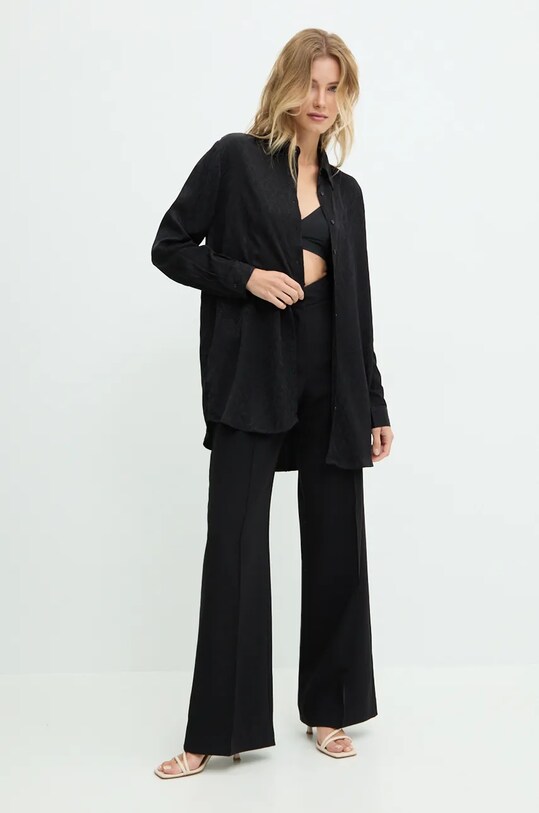 Сорочка Answear.LAB 33970.tos чорний WZ24