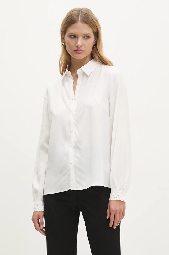 Answear Lab koszula regular biały ASD93129.fos