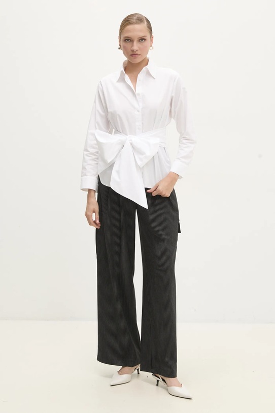 Bavlnená košeľa Answear.LAB sng.30.tos biela WZ24