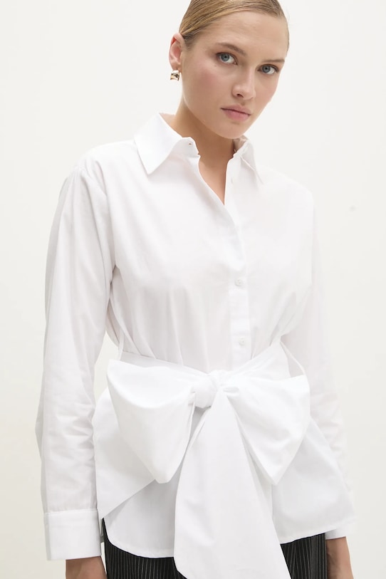 Bavlnená košeľa Answear.LAB biela sng.30.tos