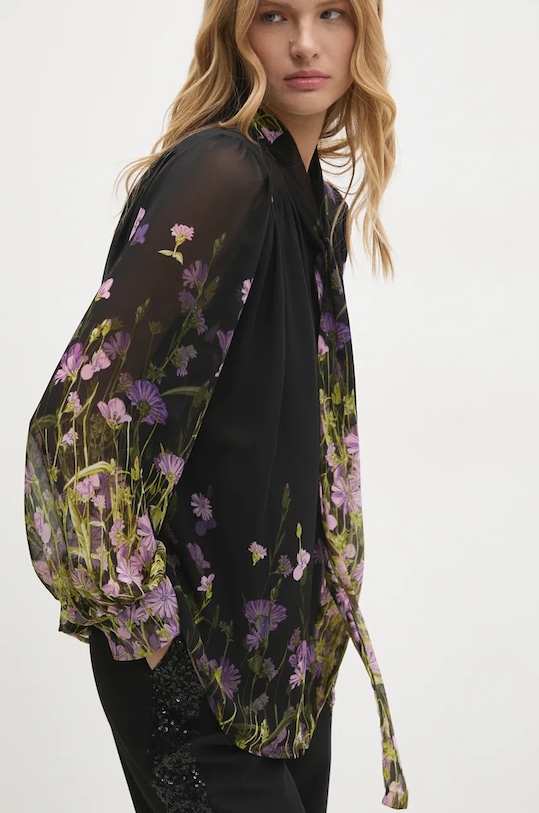 Answear Lab koszula casual czarny 23185yc.fos