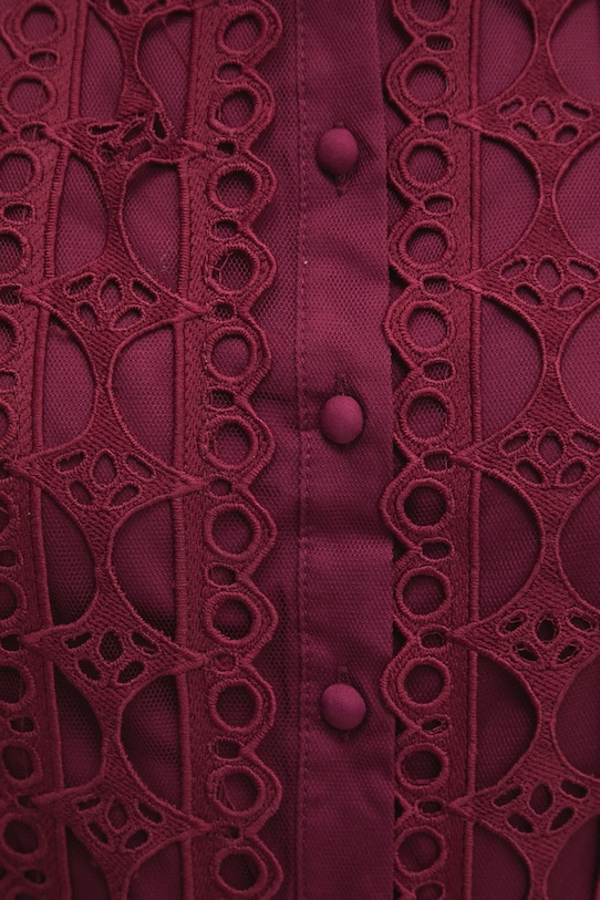 Košulja Answear.LAB 8086.ilk bordo