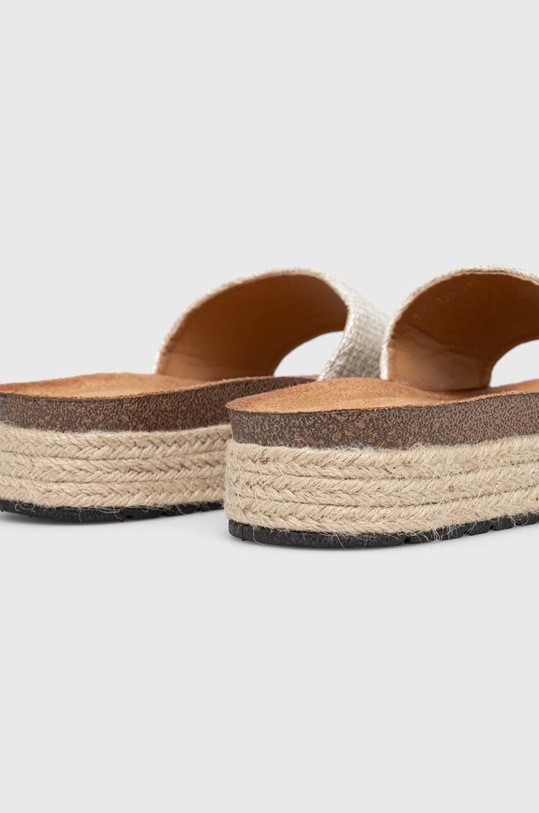 Answear Lab klapki srebrny ths122.fh